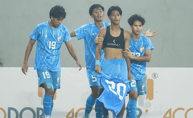 Cú sốc lớn từ U17 Ấn Độ ở vòng loại châu Á 2026