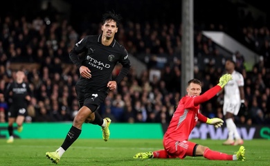 Man City thoát hiểm trong trận đấu điên rồ với 9 bàn thắng