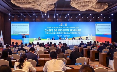 "Kích hoạt" đường đến Đại hội Thể thao bãi biển châu Á 2026