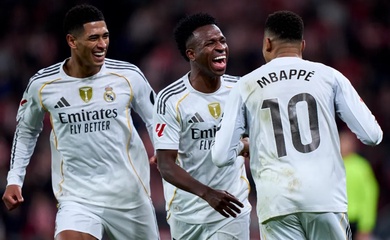 Bảng xếp hạng La Liga sau khi Real Madrid thắng đậm Bilbao