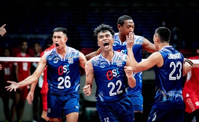 Tuyển bóng chuyền nam Thái Lan chốt 14 VĐV dự SEA Games 33