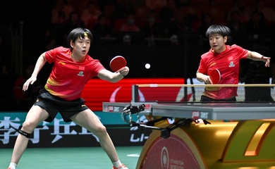 Bóng bàn Trung Quốc thắng Hàn Quốc và Pháp, nối dài mạch toàn thắng tại ITTF Mixed Team World Cup