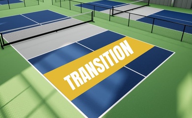 Chiến thuật pickleball: Làm sao để làm chủ vùng chuyển tiếp?