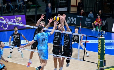 Milano đánh bại Cuneo 3–1, khép lại vòng 9 SuperLega đầy cảm xúc