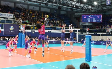 Levallois Paris Saint-Cloud làm nên lịch sử — đánh bại Developres Rzeszów sau 5 set căng thẳng