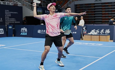 Minh Quân - Vinh Hiển làm nên lịch sử cho pickleball Việt Nam tại Hangzhou Open 2025