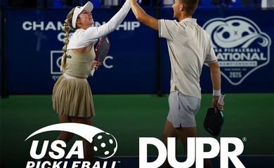 DUPR trở thành đối tác xếp hạng chính thức của USA Pickleball