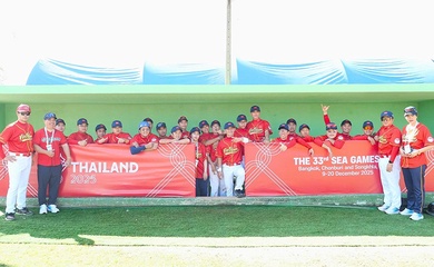 Chiến thắng lịch sử của bóng chày Việt Nam tại SEA Games 33 sau 14 năm