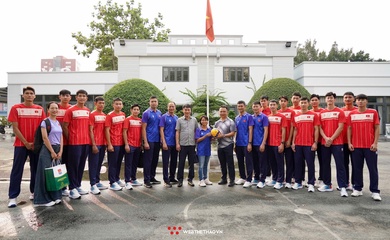 Đội tuyển bóng chuyền nam Việt Nam sẵn sàng chinh phục thử thách tại SEA Games 33