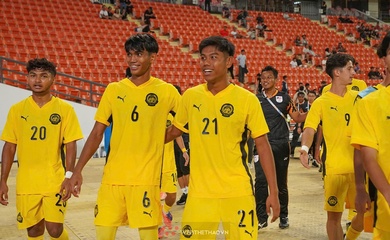 U22 Malaysia thắng đậm khiến U22 Việt Nam phải tìm cách tự quyết ở lượt cuối