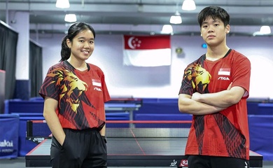 Bóng bàn Singapore đặt niềm tin vào thế hệ trẻ tại SEA Games 33