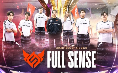 Chung kết AIC 2025: Full Sense trở thành tân vương của Liên Quân Mobile thế giới