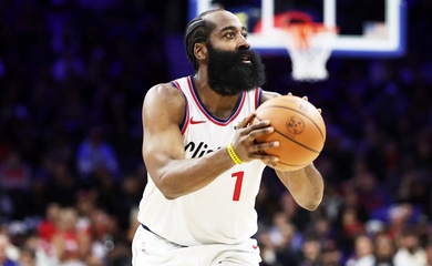 James Harden vượt mặt Carmelo Anthony, lọt Top 10 tay ghi điểm vĩ đại nhất lịch sử NBA