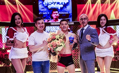 Lưu Đức Mạnh tung cú đá thần sầu, hạ gục cao thủ Hàn Quốc ở AFC 39