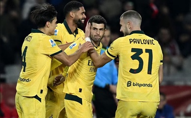 AC Milan ngược dòng ngoạn mục nhờ "siêu anh hùng" Pulisic