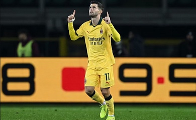 Bảng xếp hạng Serie A sau khi AC Milan thắng ngược dòng