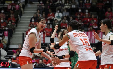 Loạt địa chấn khuấy đảo SV.League nữ Nhật Bản, cuộc đua trở nên khó lường