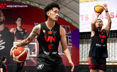 Chốt danh sách đội tuyển bóng rổ nam 3x3 Việt Nam: Phúc Vinh thay thế Khoa Trần chấn thương