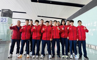 Đội tuyển bóng bàn Việt Nam chính thức đến Thái Lan, sẵn sàng cho SEA Games 33