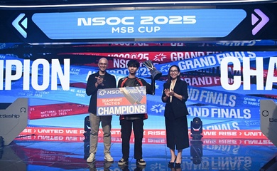 Đại học Điện Lực xuât sắc giành chức vô địch Đấu Trường Chân Lý mùa giải NSOC 2025