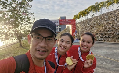 350km dưới nắng gió Rayong để chạm khoảnh khắc vàng đầu tiên của Việt Nam ở SEA Games 33