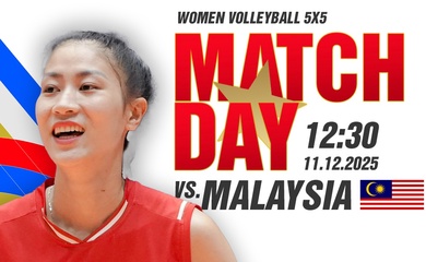 Link trực tiếp bóng chuyền nữ SEA Games 33: Việt Nam vs Malaysia