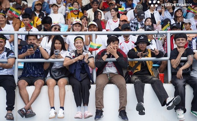 Khó tin cảnh CĐV Myanmar phủ kín sân Chonburi: Tuyển nữ Việt Nam đối mặt sức ép khổng lồ