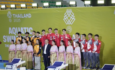 Link trực tiếp môn bơi SEA Games 33 sáng 12/12: Niềm hy vọng Hưng Nguyên và Huy Hoàng