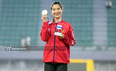 "Cô sinh viên IT" Bùi Thị Ngân đua với... chấn thương khi giành HCV điền kinh SEA Gamé 33