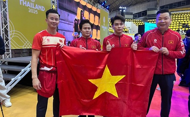 Đặng Ngọc Xuân Thiện hoàn tất cú "hat-trick Vàng" SEA Games 33