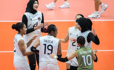 Indonesia tự tin trước cuộc đụng độ đội tuyển bóng chuyền nữ Việt Nam tranh ngôi nhất bảng SEA Games