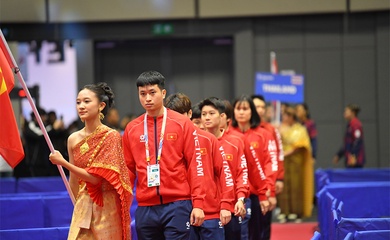 Bóng bàn Việt Nam khởi đầu thuận lợi tại SEA Games 33