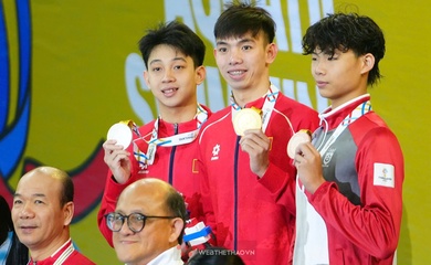Huy Hoàng và Tuấn Anh giành HCV và HCB bơi 1500m tự do tại SEA Games