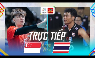 Link trực tiếp bóng chuyền nam SEA Games 33: Thái Lan vs Singapore