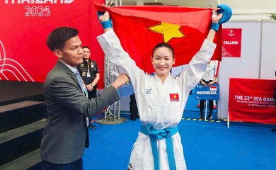 Hoàng Thị Mỹ Tâm – “Công chúa karate” tiếp tục viết trang Vàng tại SEA Games