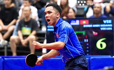 Bóng bàn Việt Nam ghi tên mình vào chung kết nội dung đồng đội nam SEA Games 33