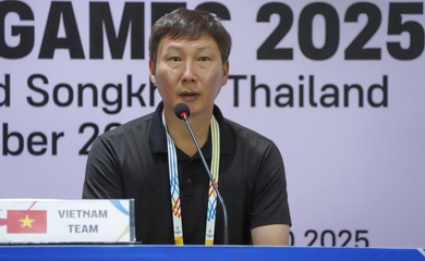 HLV Kim Sang-sik sau chiến thắng của U22 Việt Nam: Tôi muốn dành cho các cầu thủ 100 điểm"