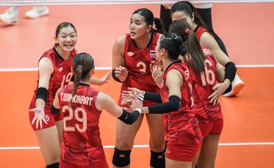 Bóng chuyền nữ Thái Lan đánh giá cao Việt Nam trước trận chung kết SEA Games 33