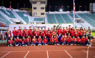 Liên đoàn thưởng 1 tỷ đồng cho đội tuyển điền kinh Việt Nam tại SEA Games 33