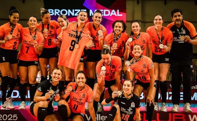 Osasco thắng đậm Praia, giành HCĐ Giải Vô Địch CLB bóng chuyền nữ thế giới