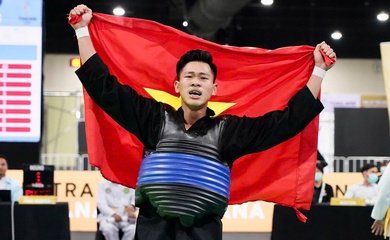 Vietcontent thưởng nóng Nguyễn Tấn Sang sau tấm HCV Pencak Silat đầy quả cảm