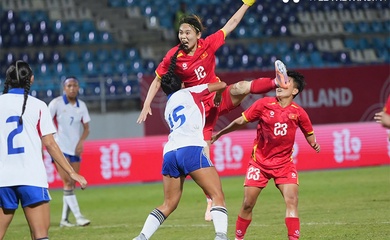Trực tiếp nữ Việt Nam 0-0 Philippines SEA Games 33: Thế trận giằng co
