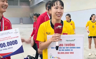 "Đội trưởng đứt dây chằng gối" dẫn dắt bóng ném nữ Việt Nam hạ Thái Lan giành HCV SEA Games 33