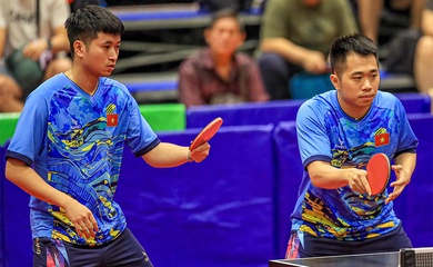 Nguyễn Đức Tuân – Đoàn Bá Tuấn Anh giành HCĐ bóng bàn đôi nam tại SEA Games 33