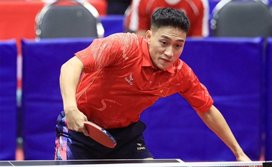 Nguyễn Anh Tú vào tứ kết bóng bàn đơn nam SEA Games 33, cùng nhánh với Quek Izzac