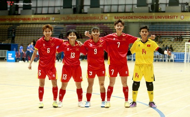 Futsal nữ Việt Nam thắng 5 sao, giành HCV SEA Games lịch sử