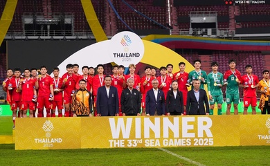 Bảng xếp hạng HCV môn bóng đá SEA Games mọi thời đại: Việt Nam vượt qua Indonesia