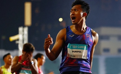 Kỷ lục 100m của Puripol Boonson đứng ở đâu trên bản đồ điền kinh châu Á?