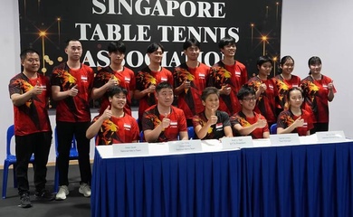 SEA Games 2025: Singapore đặt nền móng tương lai bóng bàn, STTA ươm mầm thế hệ kế cận