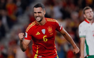 Tây Ban Nha kết thúc năm 2025 ở vị trí số 1 bảng xếp hạng thế giới FIFA